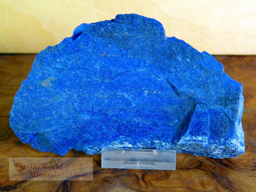 Lapislazuli roh - Deko-Einzelstück